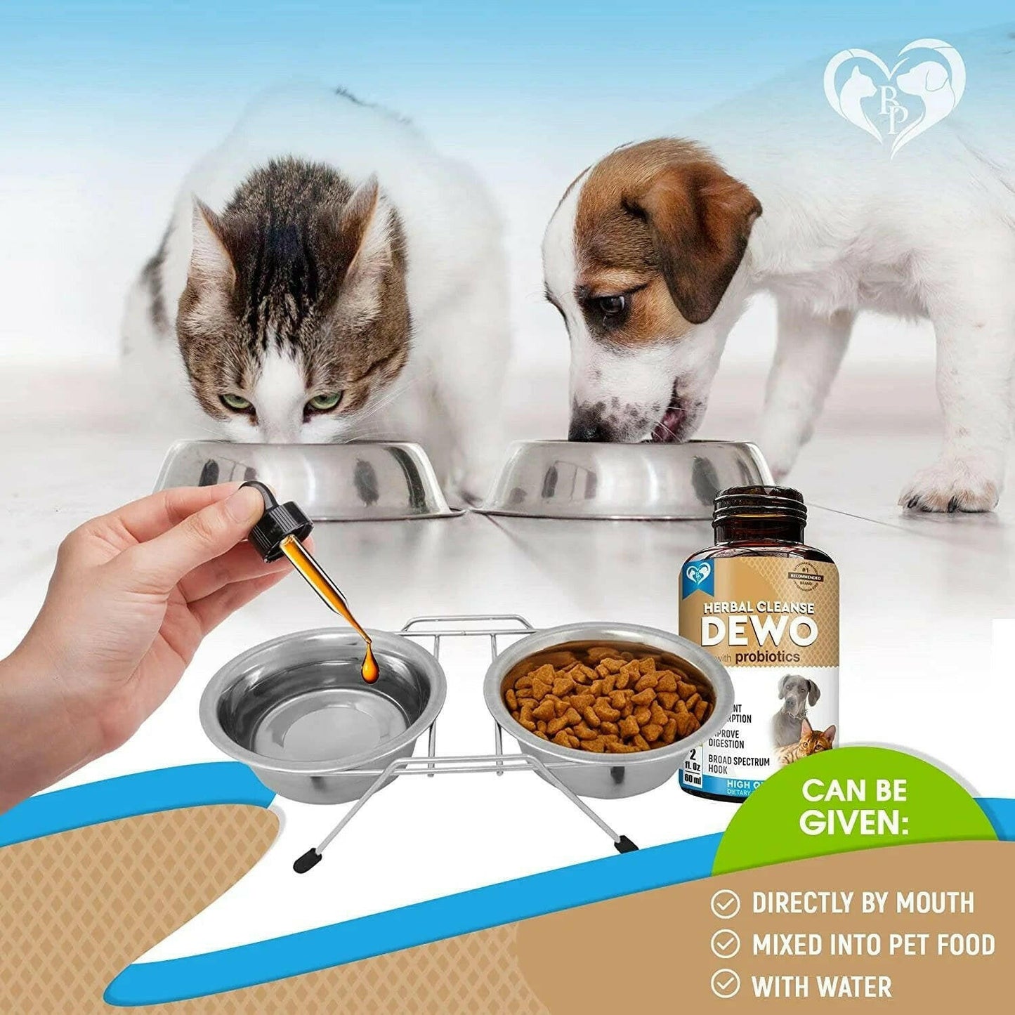 Dewormer for Dogs & Cats - Made in USA.