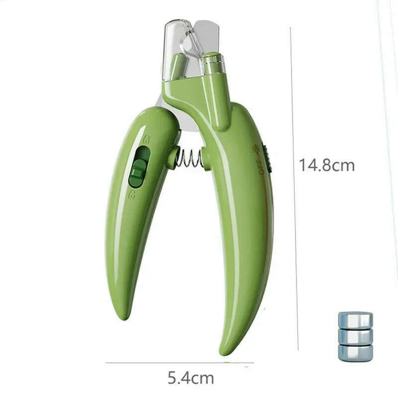 Professional Pet Nail Clippers with Led Light.