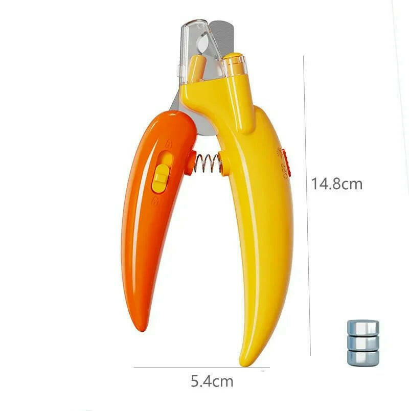 Professional Pet Nail Clippers with Led Light.