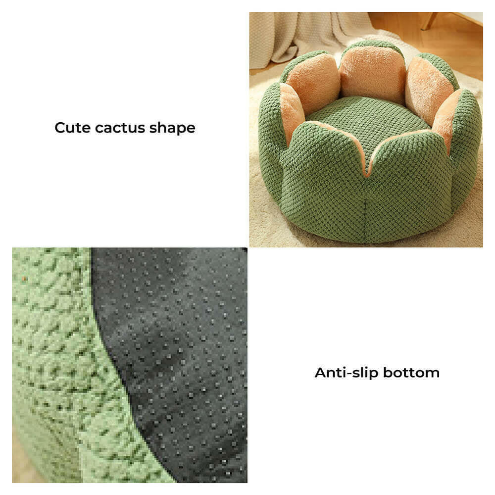 Superidag Comfortable Pet Bed from Cactus Shape.