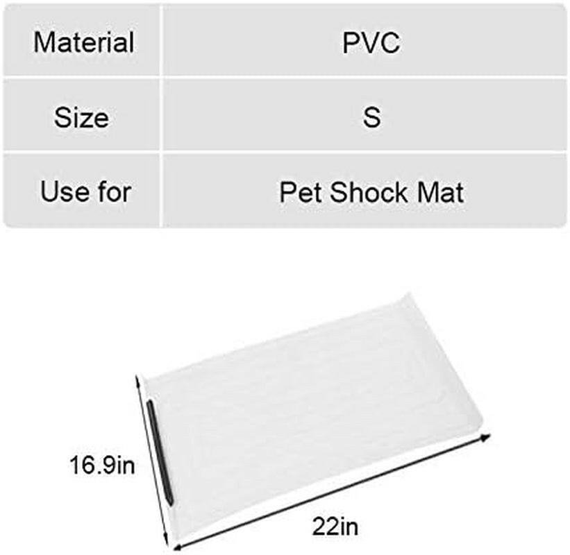 ® Pet Shock Mat Indoor Pet Repeller Furniture Training Mat Pet Safe Mat Pet Electronic Training Pad for Dogs and Cats(S, 22 X 16.9)