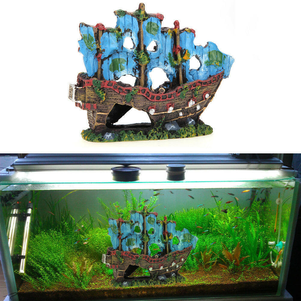 Aquarium landscaping resin rockery