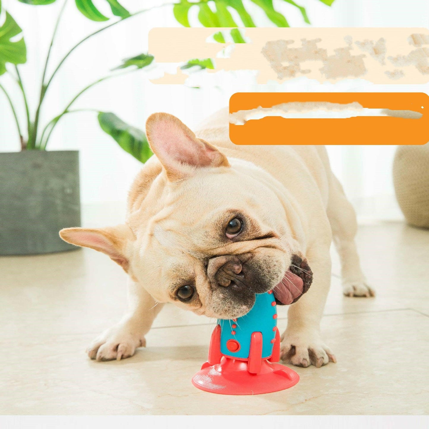 Rocket Dog Toys - Durable Food Dispensing Bite Toy