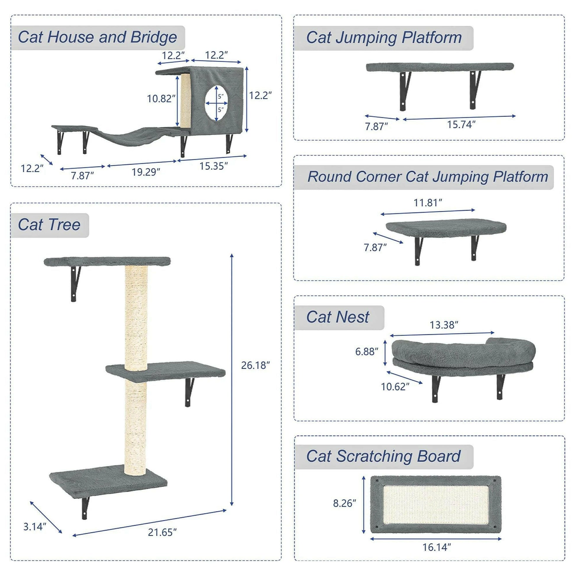 Cat Wall Shelves.