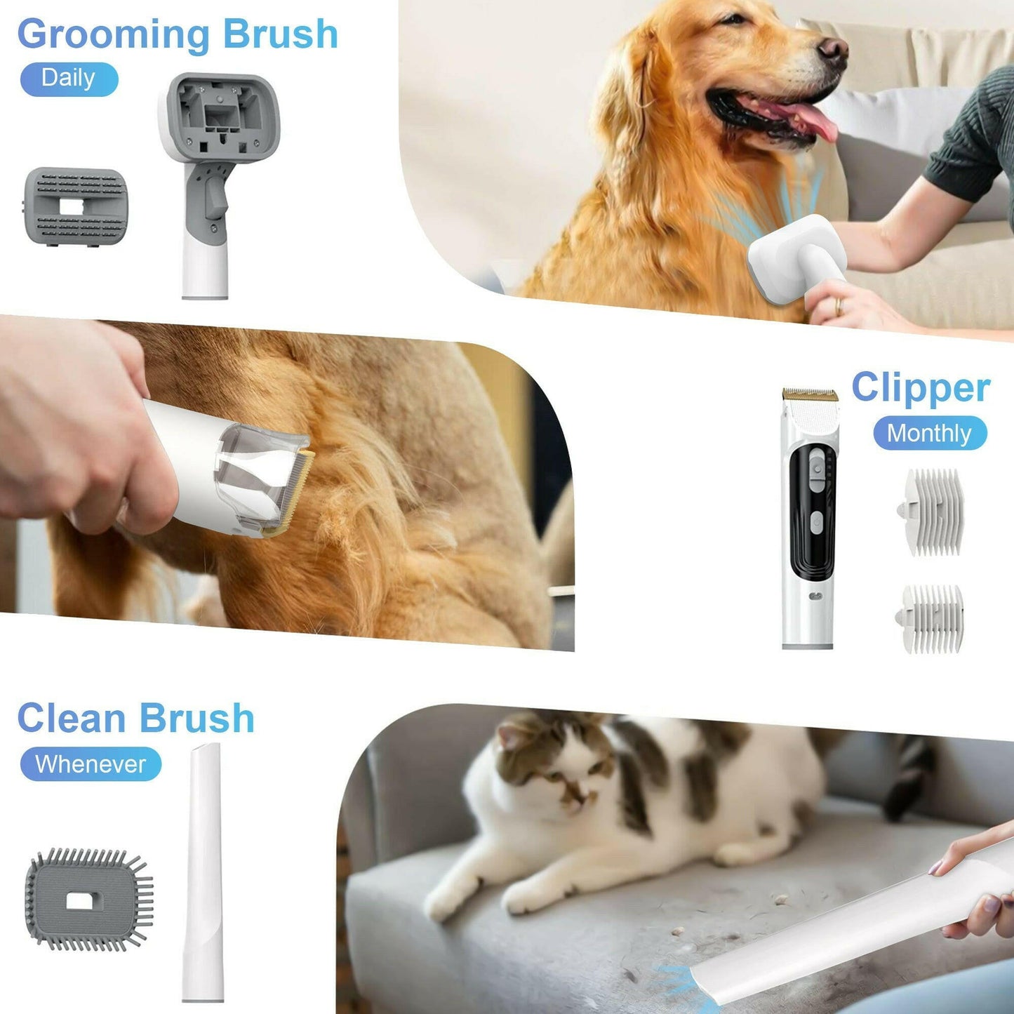 Dog Grooming Kit & Vacuum.