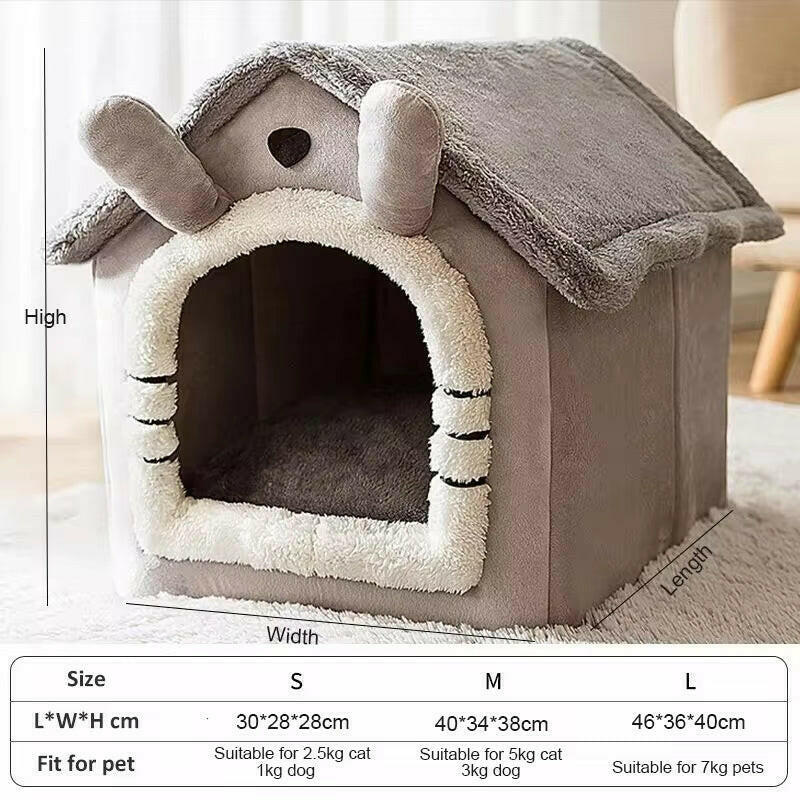 Indoor Warm Dog House.