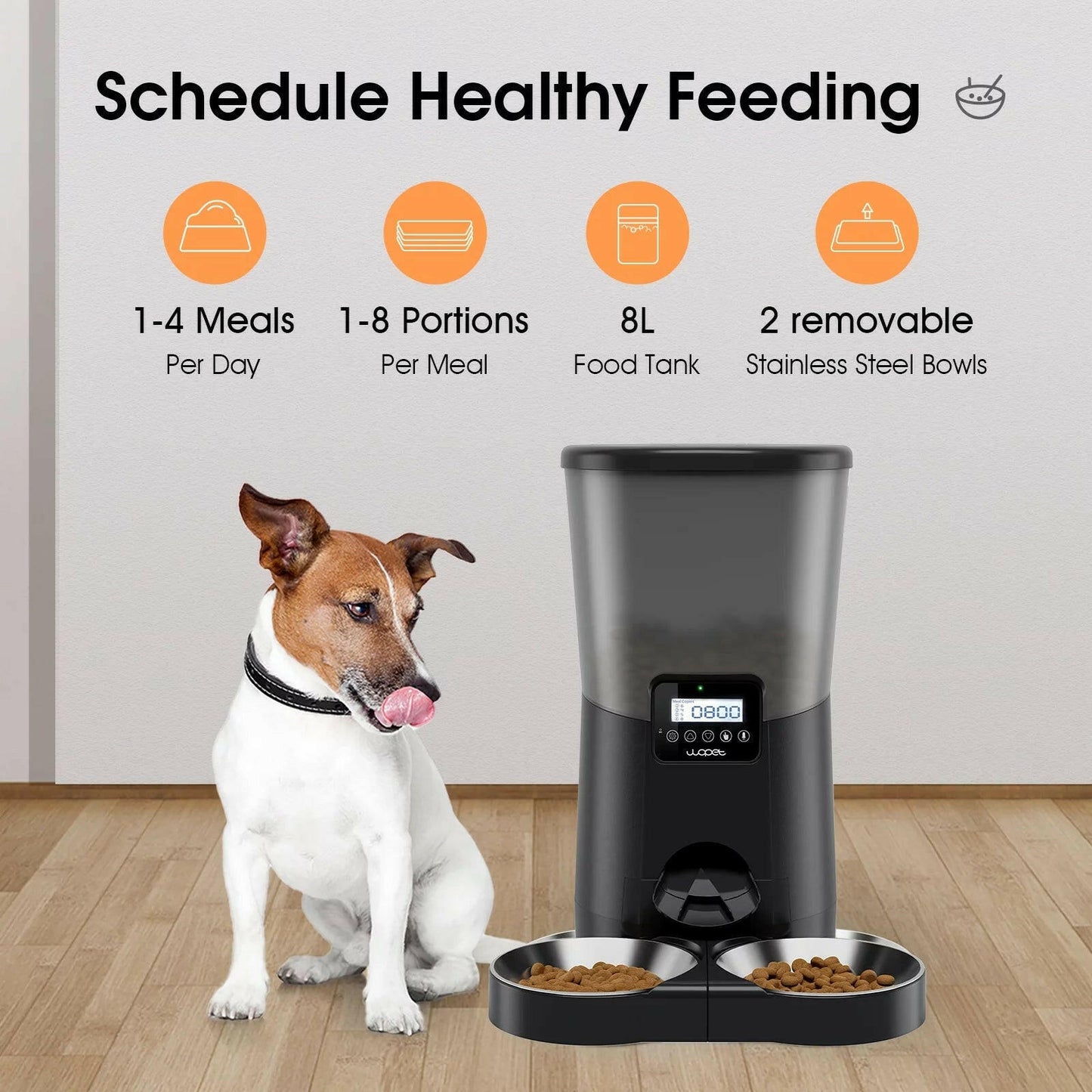 Pet Food Dispenser.