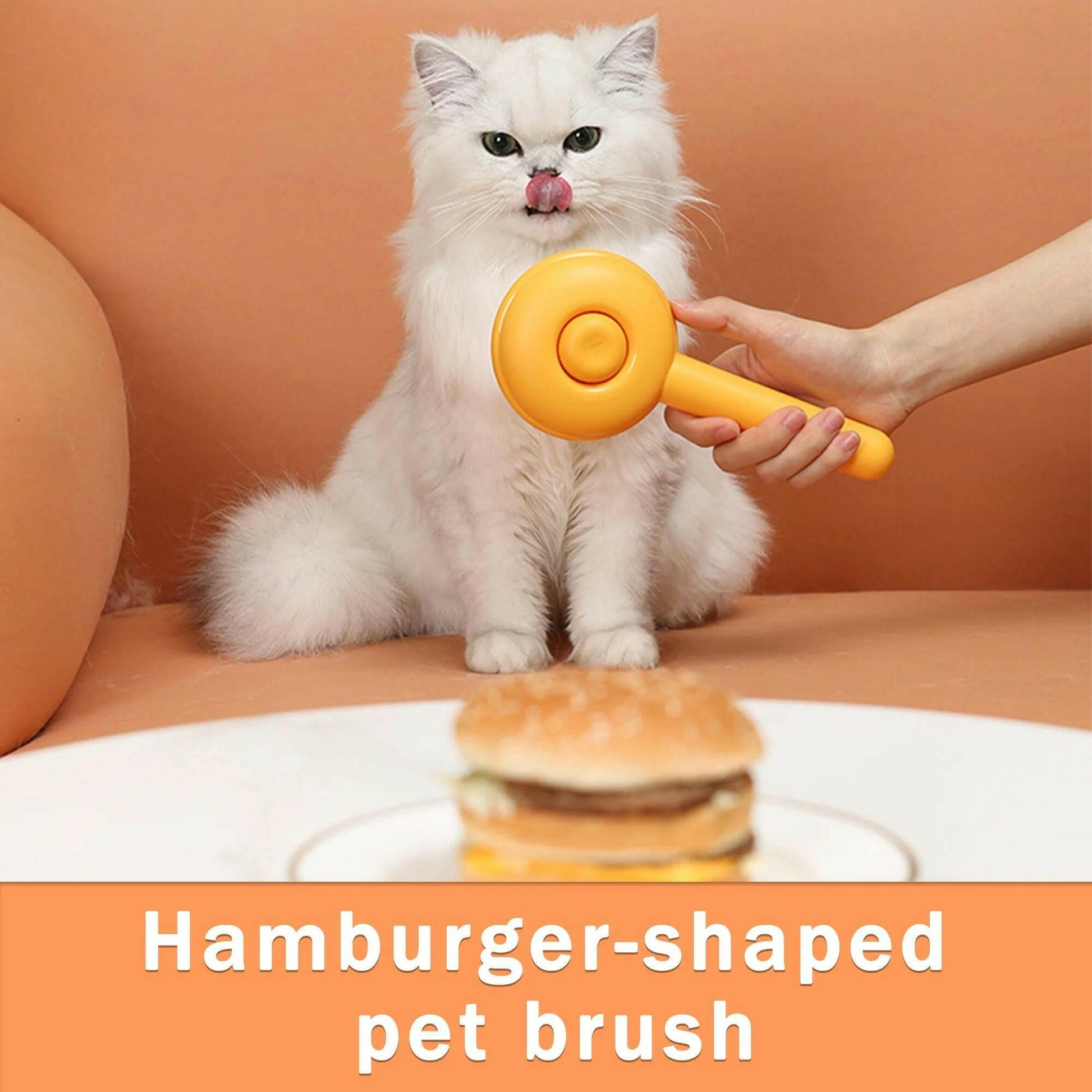 Pet Self Cleaning Slicker Brush.