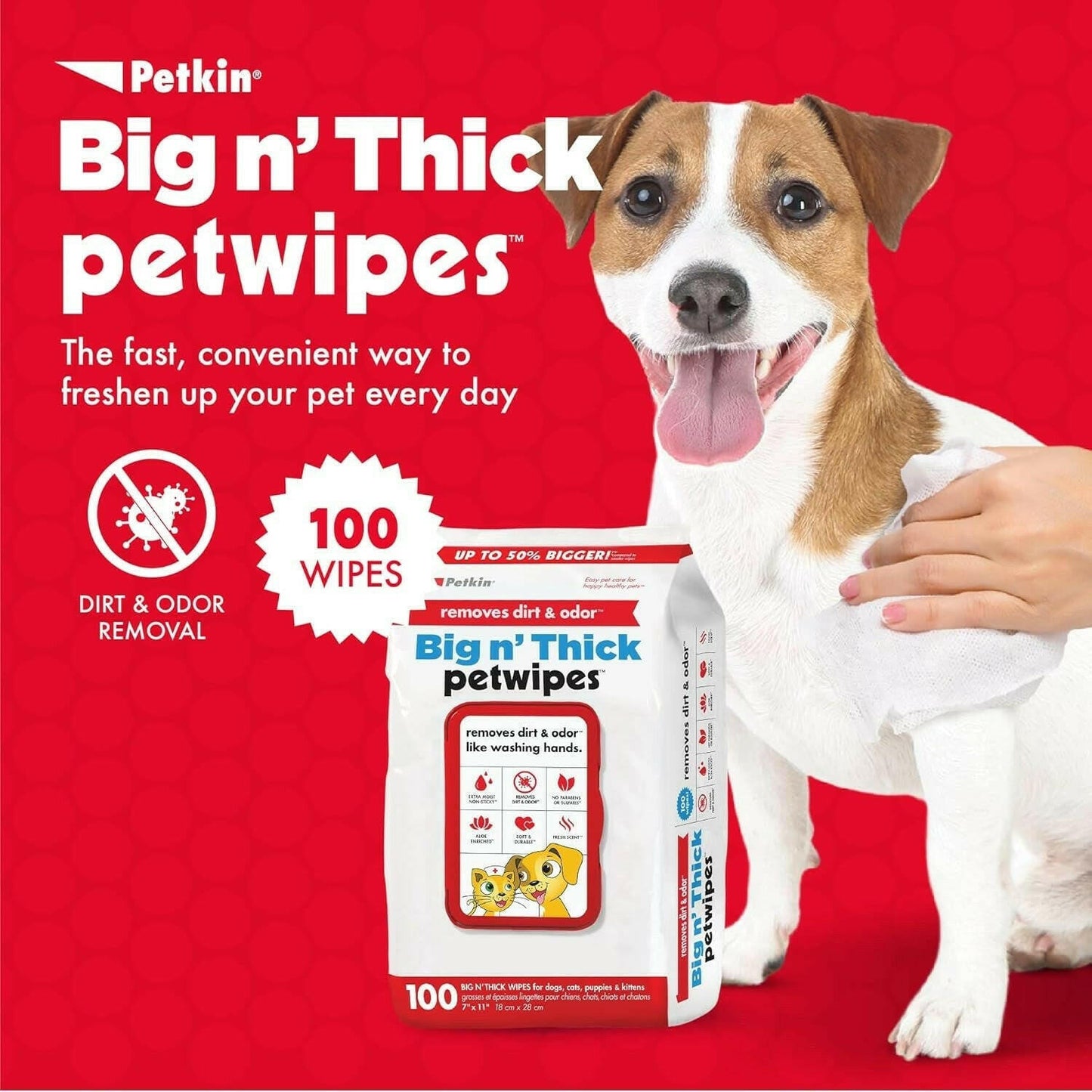 Pet Wipes for Dogs and Cats.