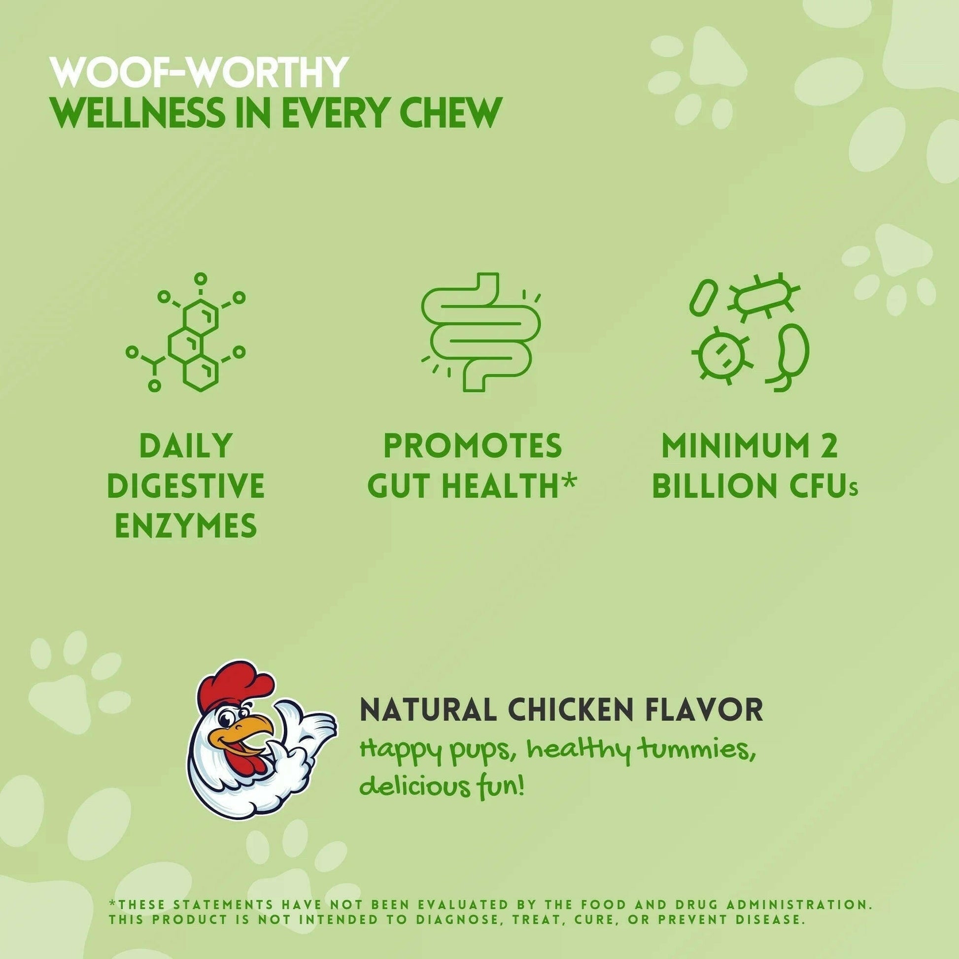 Pets Digestive Support Chews.