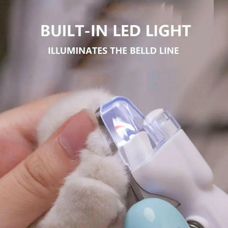 Professional Pet Nail Clippers with Led Light.