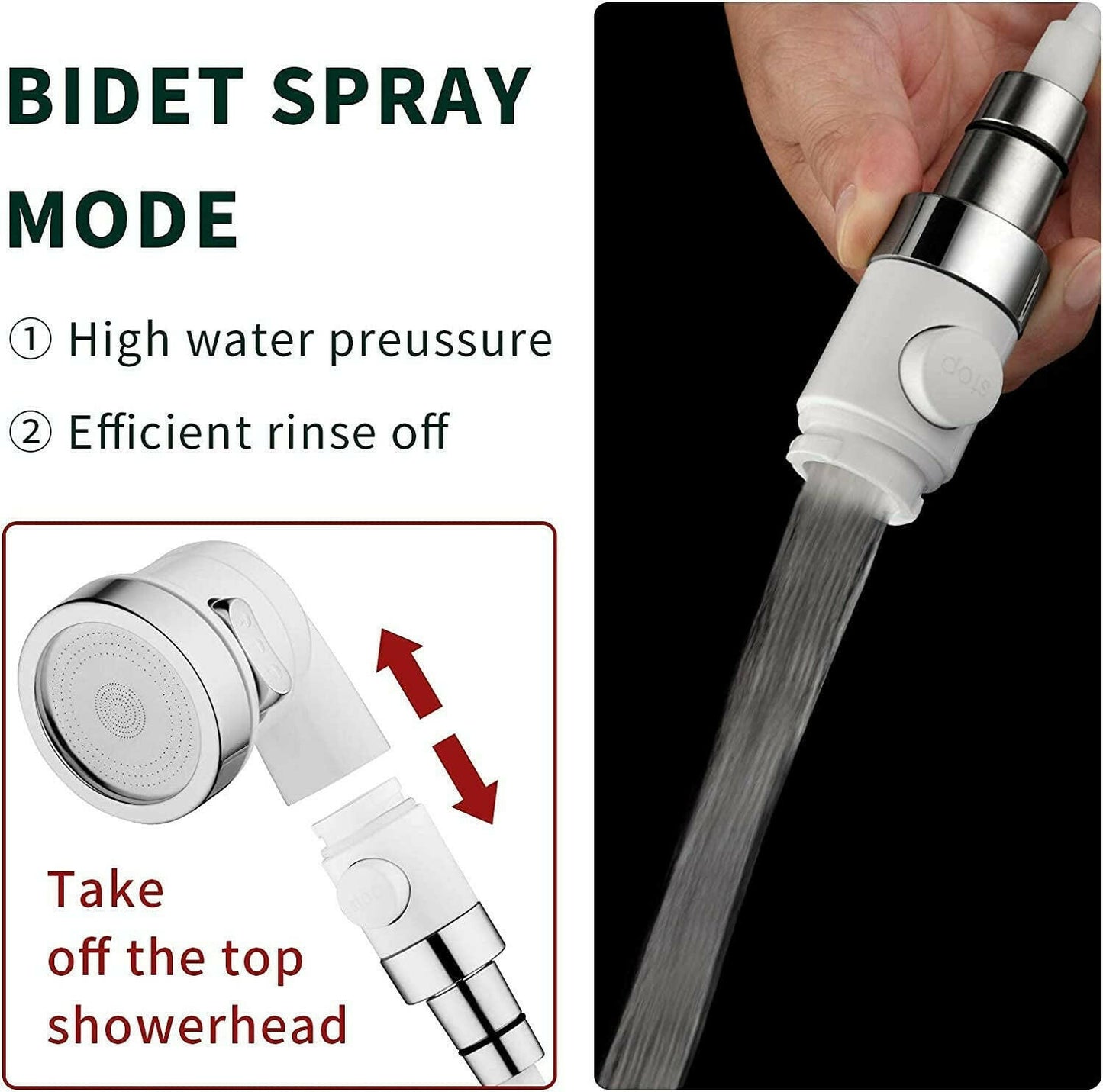 Sink Faucet Sprayer Attachment.