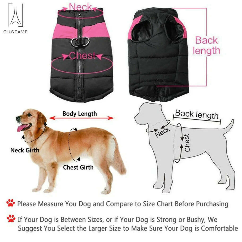 Waterproof Warm Dog Coat.